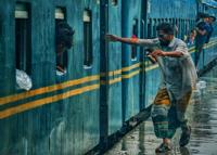Rushing forward